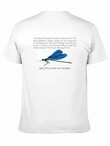 Dragonfly Wisdom Graphic T-Shirt