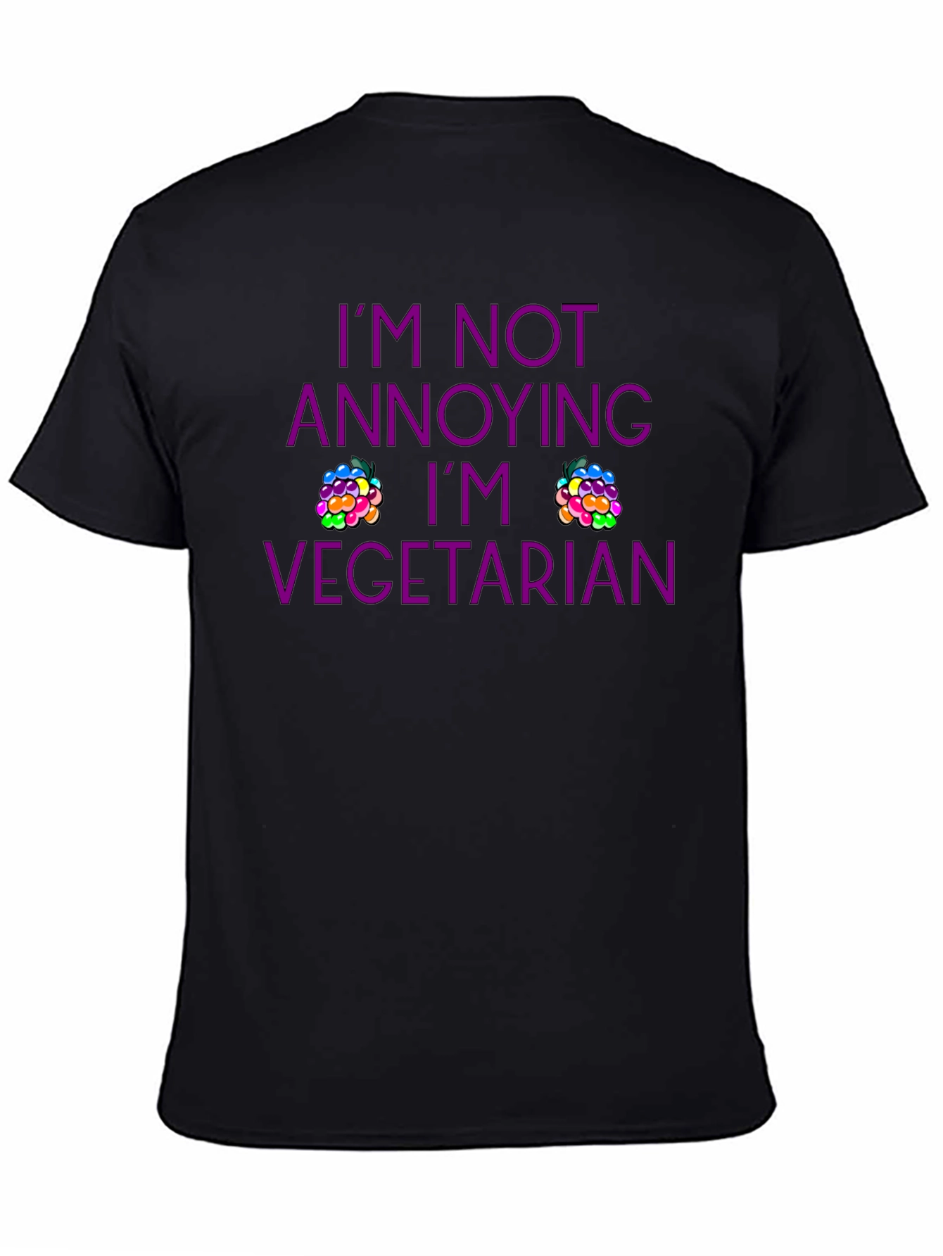Vegetarian T-Shirt - Funny Slogan Tee