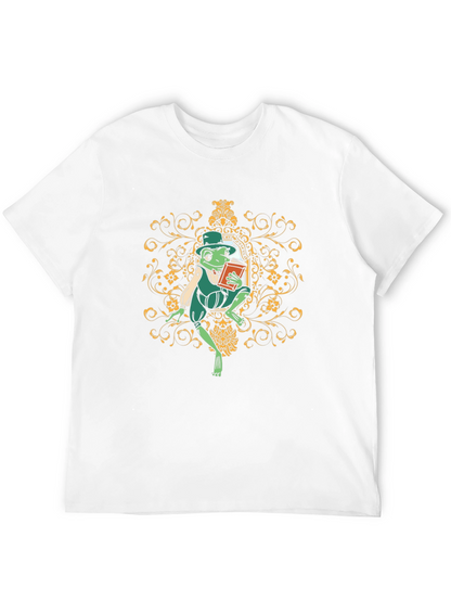 Frog Reader Graphic T-Shirt