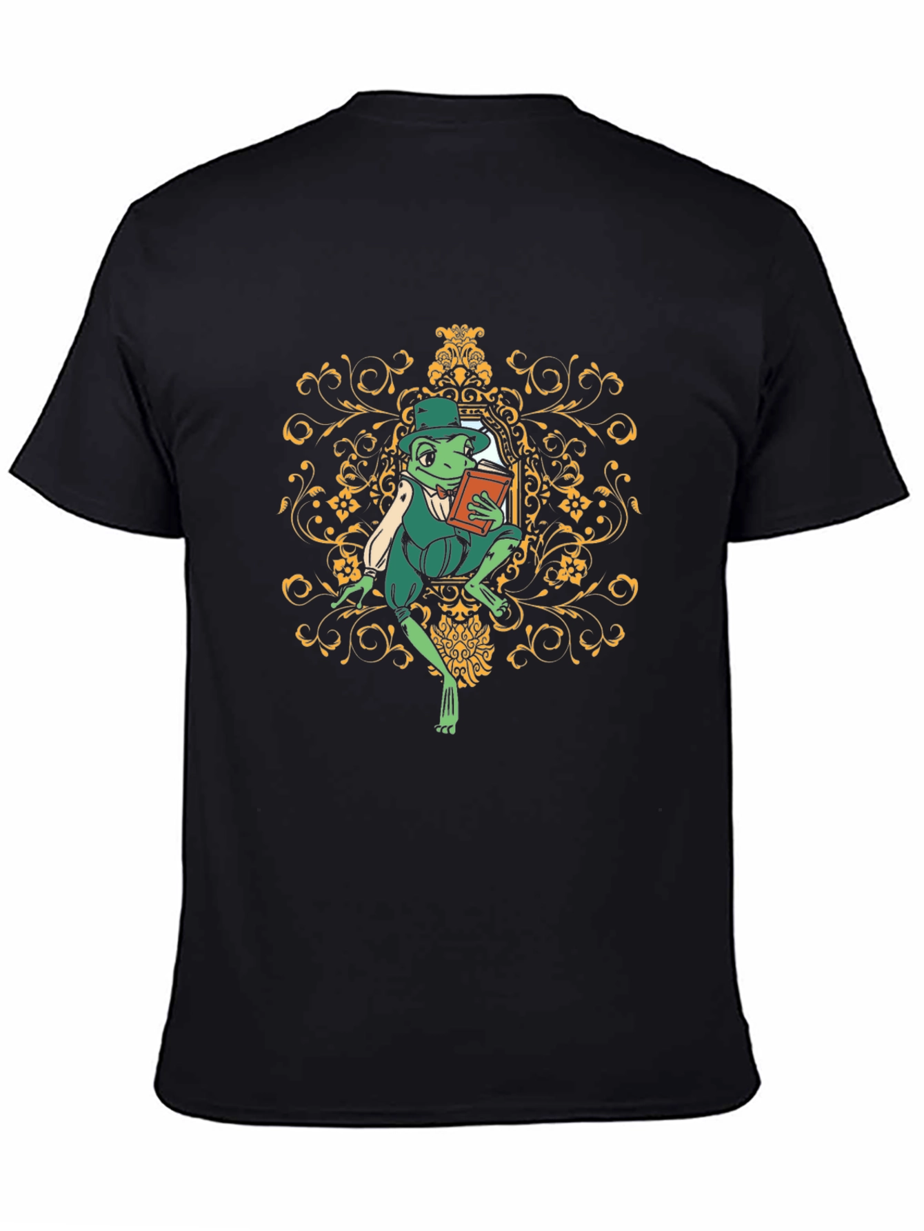 Frog Reader Graphic T-Shirt