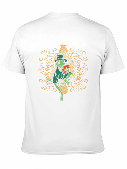 Frog Reader Graphic T-Shirt