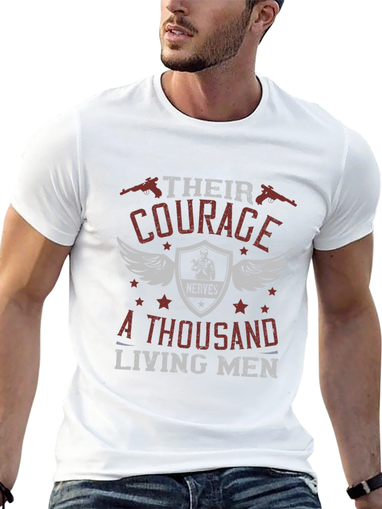 Courage & Nerves Graphic Tee
