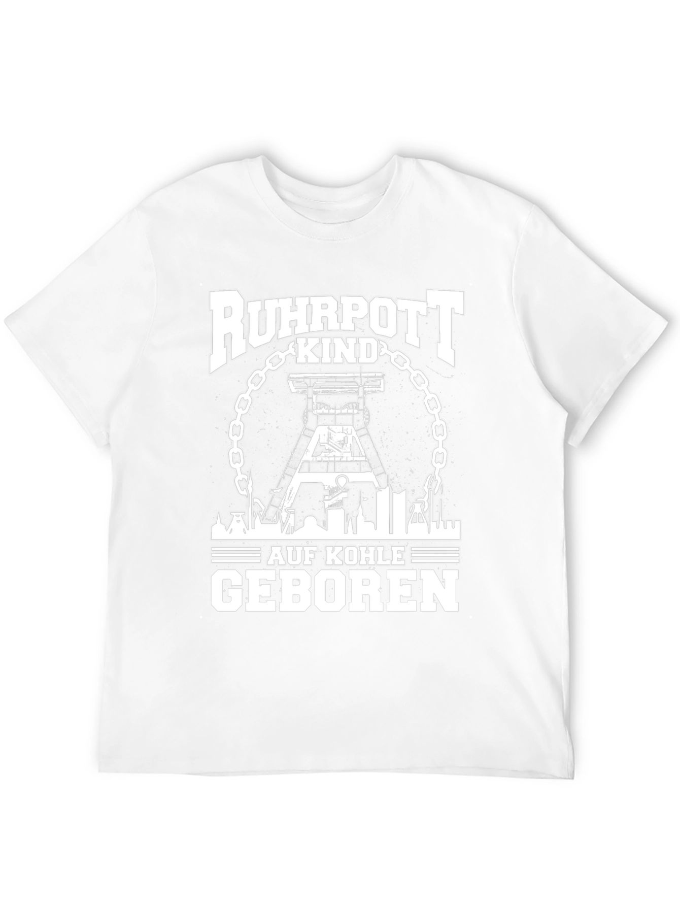 Ruhrpott Kind Coal Miner T-Shirt - Black Graphic Tee