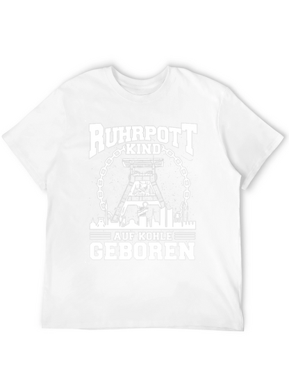 Ruhrpott Kind Coal Miner T-Shirt - Black Graphic Tee