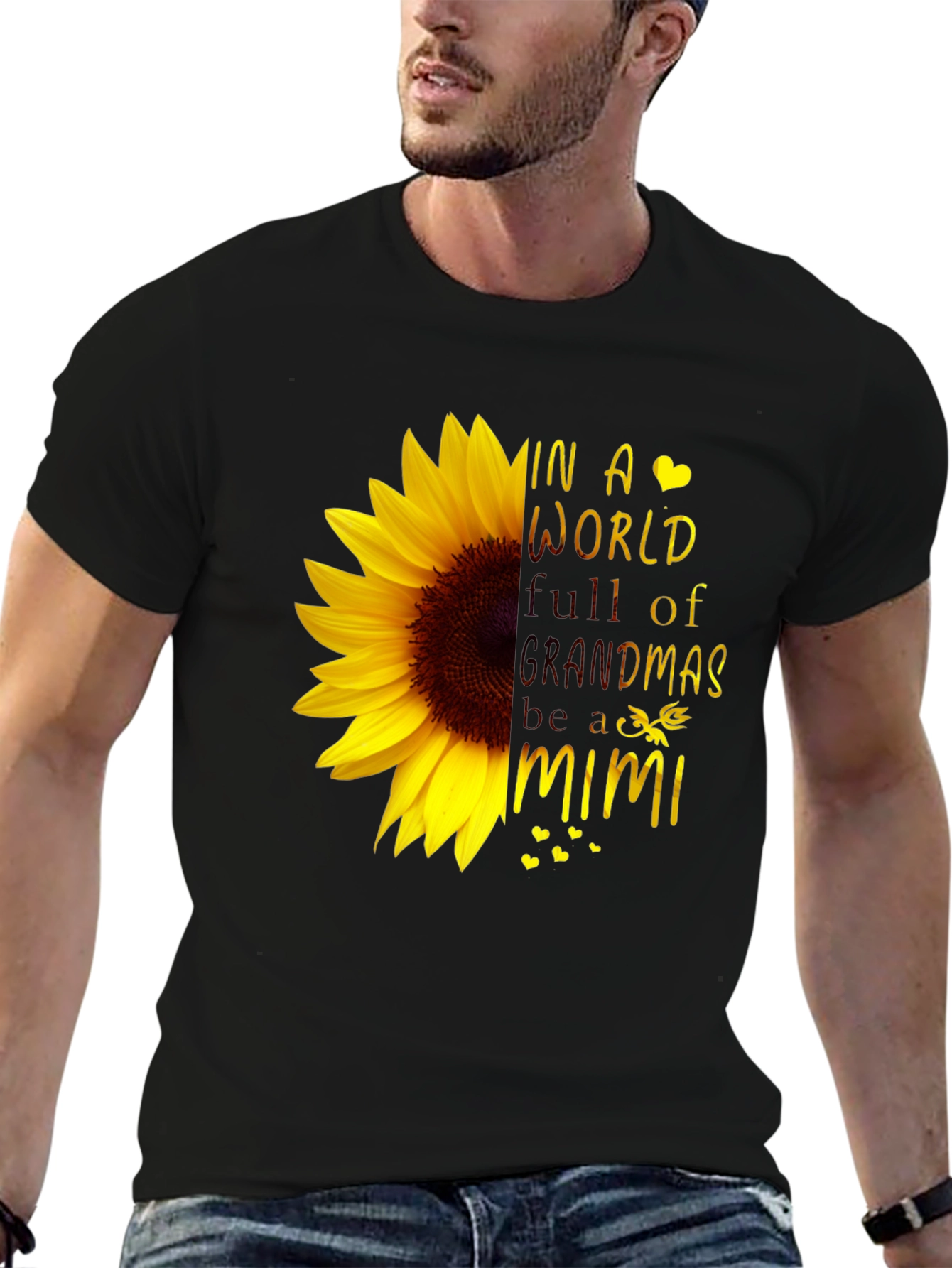 Sunflower Mimi T-Shirt - Grandmas Tee
