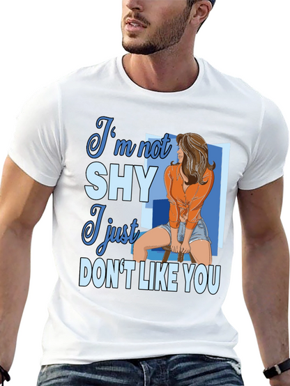 Im Not Shy Graphic Tee - Unisex Cotton T-Shirt