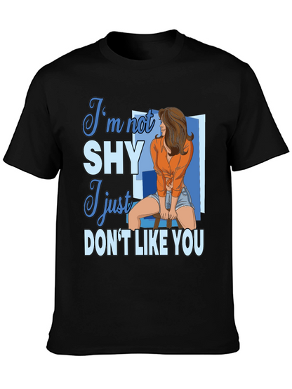Im Not Shy Graphic Tee - Unisex Cotton T-Shirt