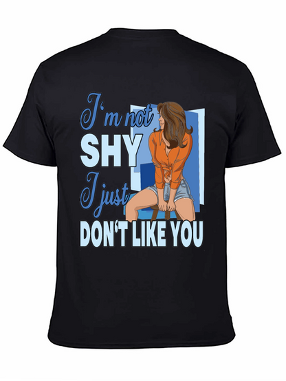 Im Not Shy Graphic Tee - Unisex Cotton T-Shirt