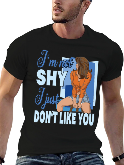 Im Not Shy Graphic Tee - Unisex Cotton T-Shirt