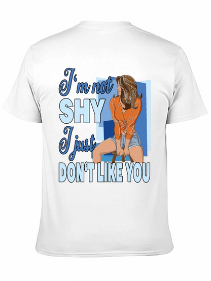 Im Not Shy Graphic Tee - Unisex Cotton T-Shirt