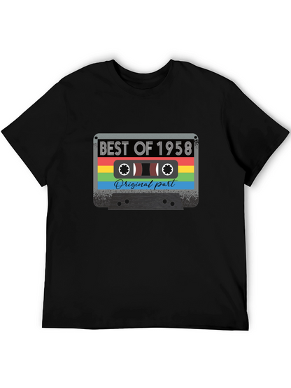 Best of 1958 Cassette Tape Graphic Tee
