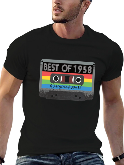 Best of 1958 Cassette Tape Graphic Tee