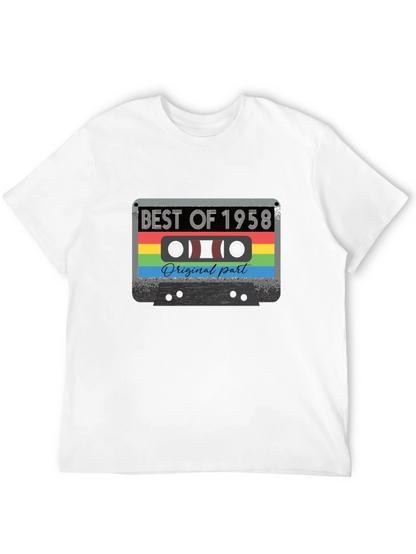 Best of 1958 Cassette Tape Graphic Tee