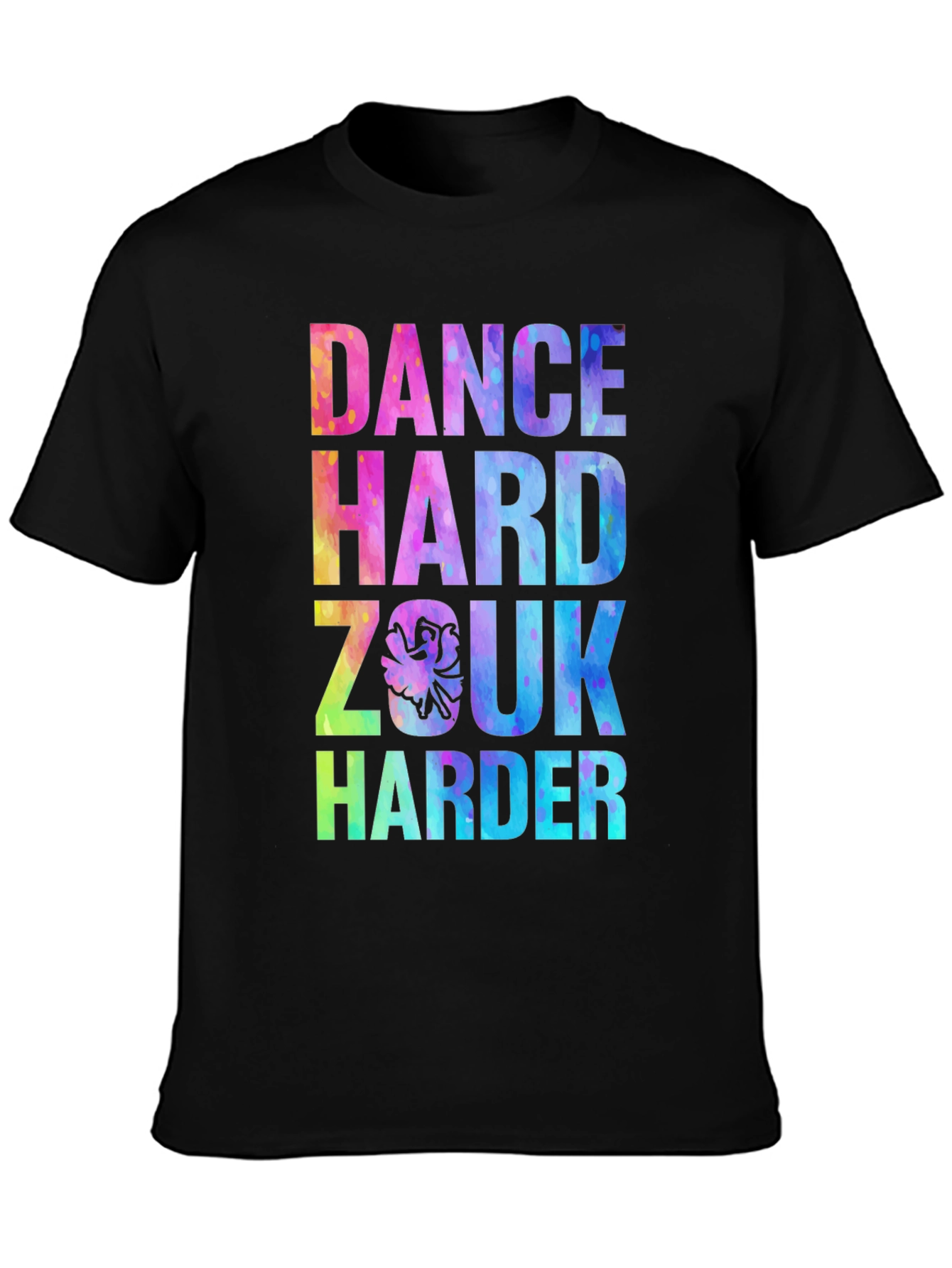 Dance Hard Zouk Harder Graphic Tee