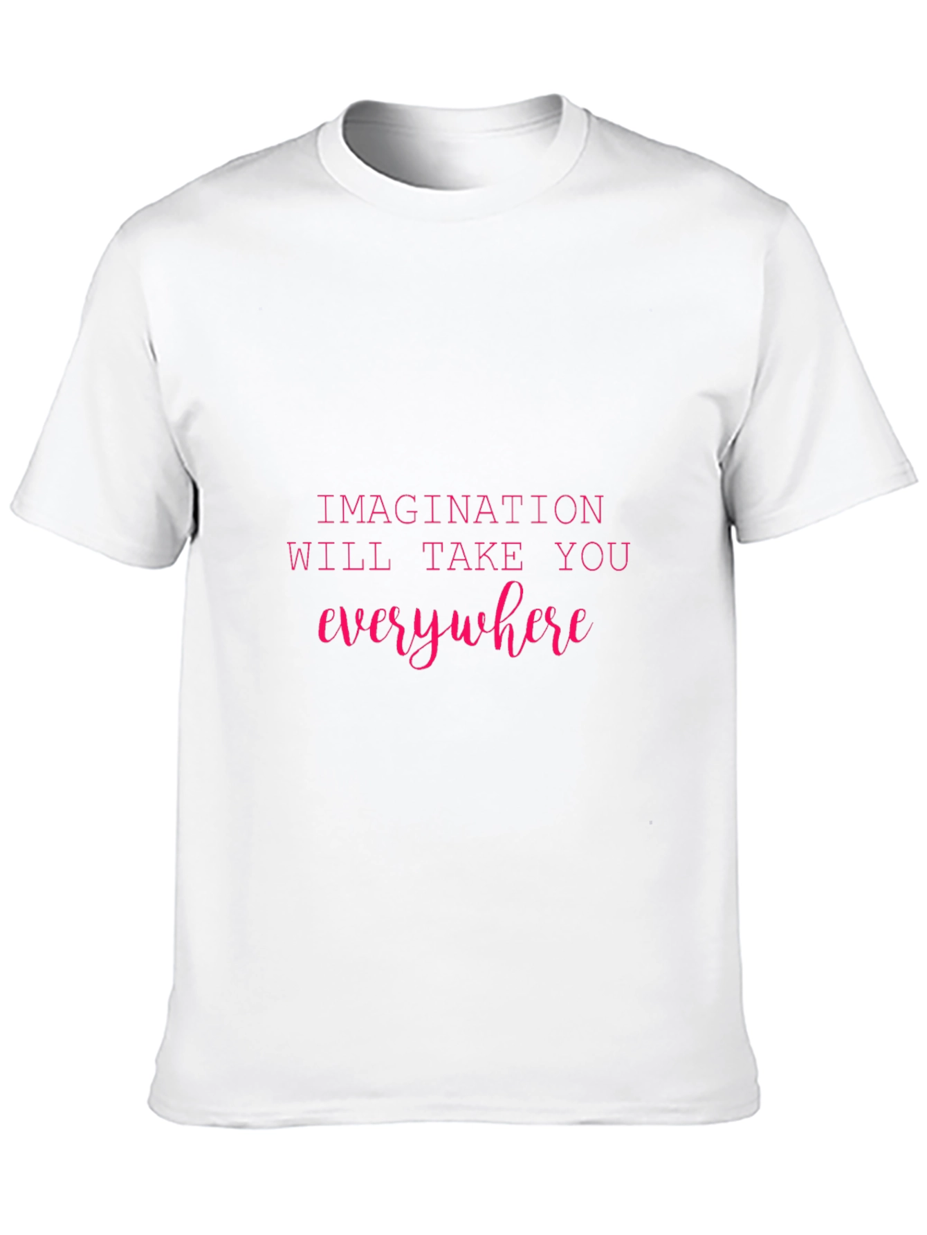 Imagination T-Shirt - Black Cotton Blend