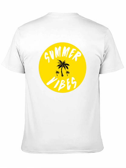 Summer Vibes T-Shirt - Tropical Palm Tree Graphic Tee