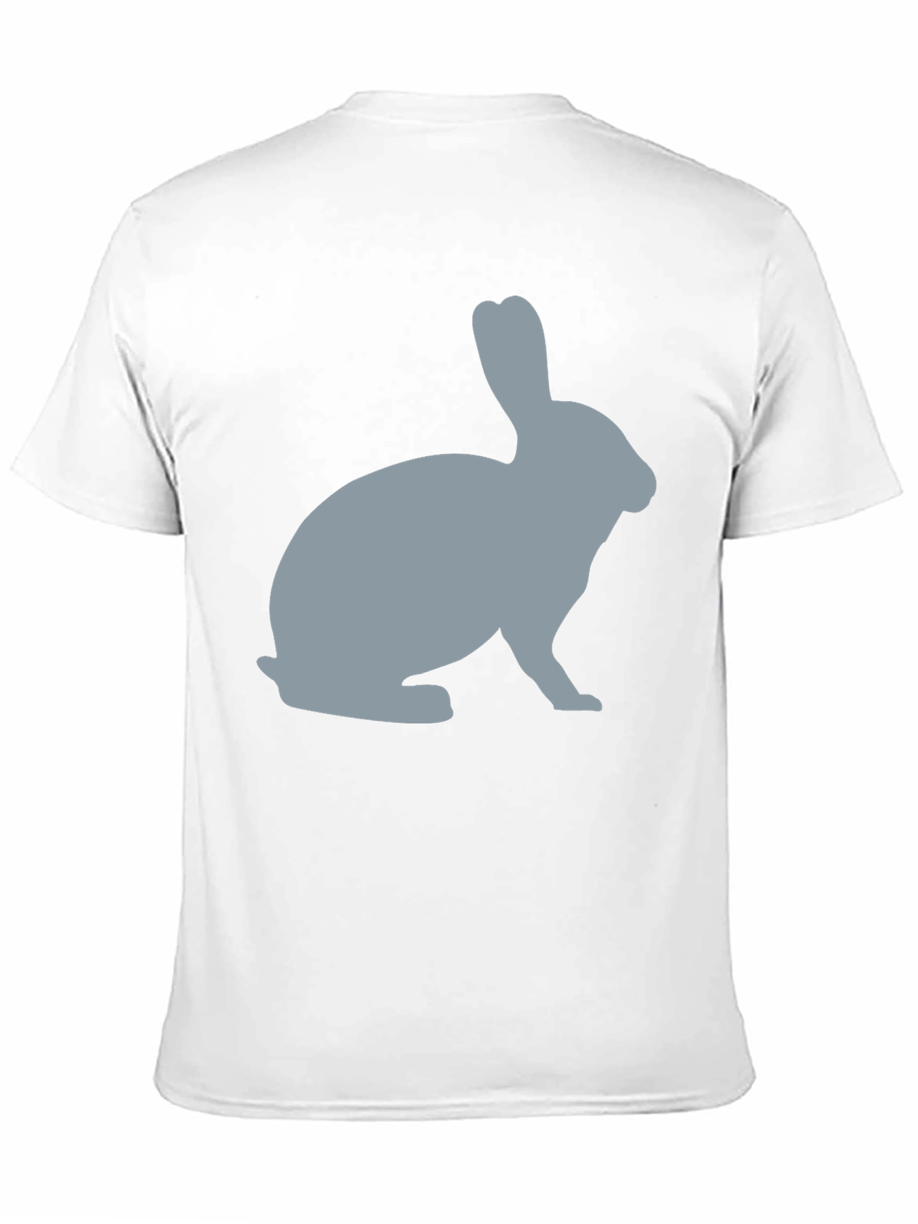 Rabbit Silhouette Graphic Tee - Unisex Soft Cotton T-Shirt