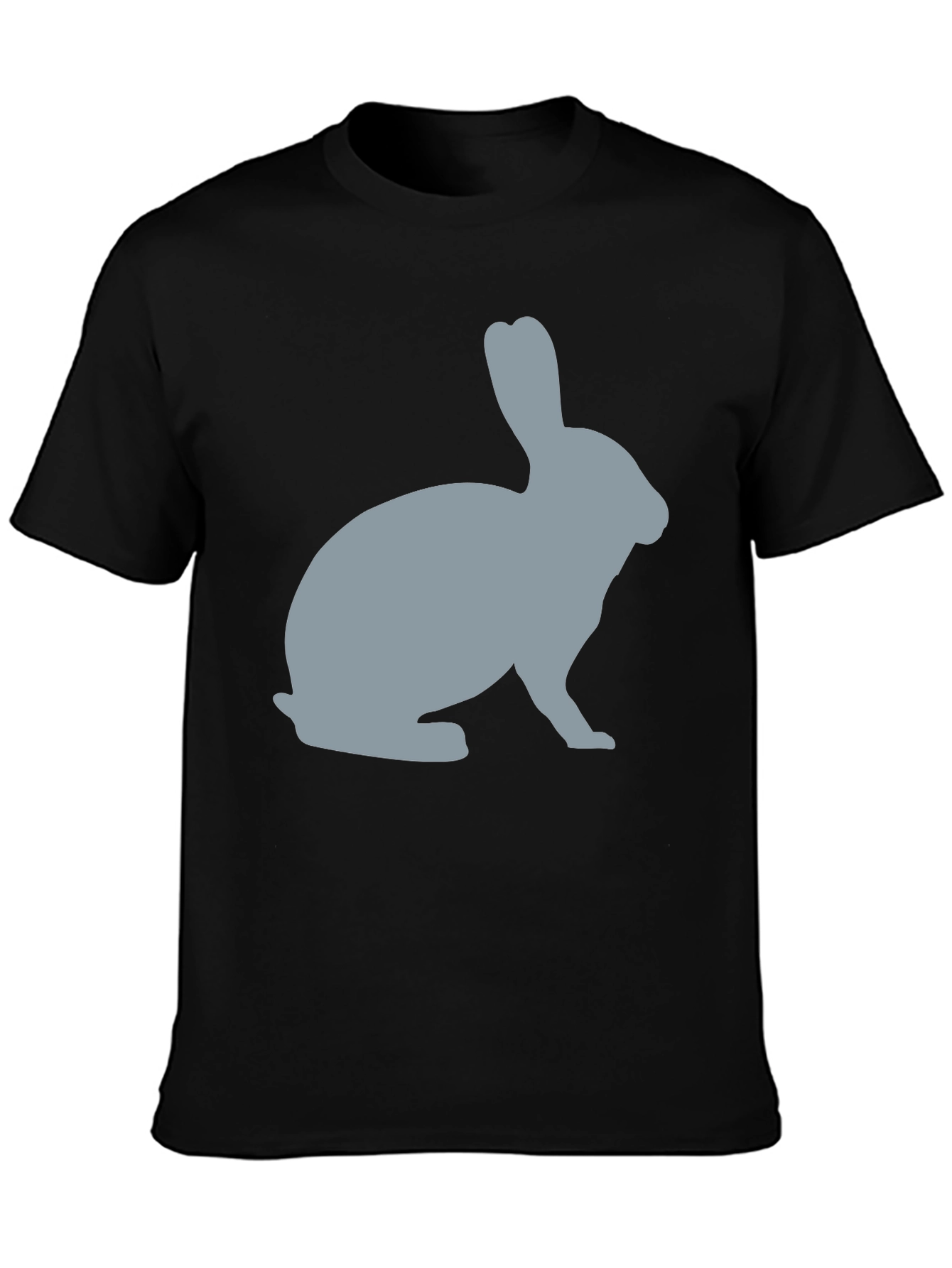 Rabbit Silhouette Graphic Tee - Unisex Soft Cotton T-Shirt