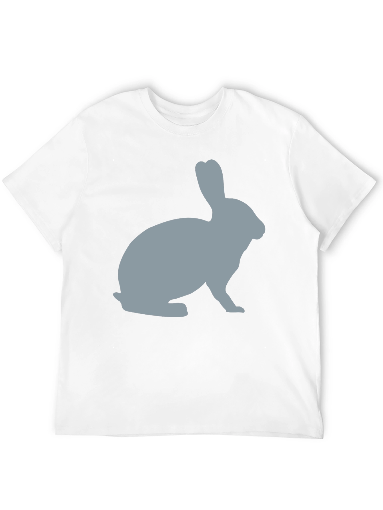 Rabbit Silhouette Graphic Tee - Unisex Soft Cotton T-Shirt