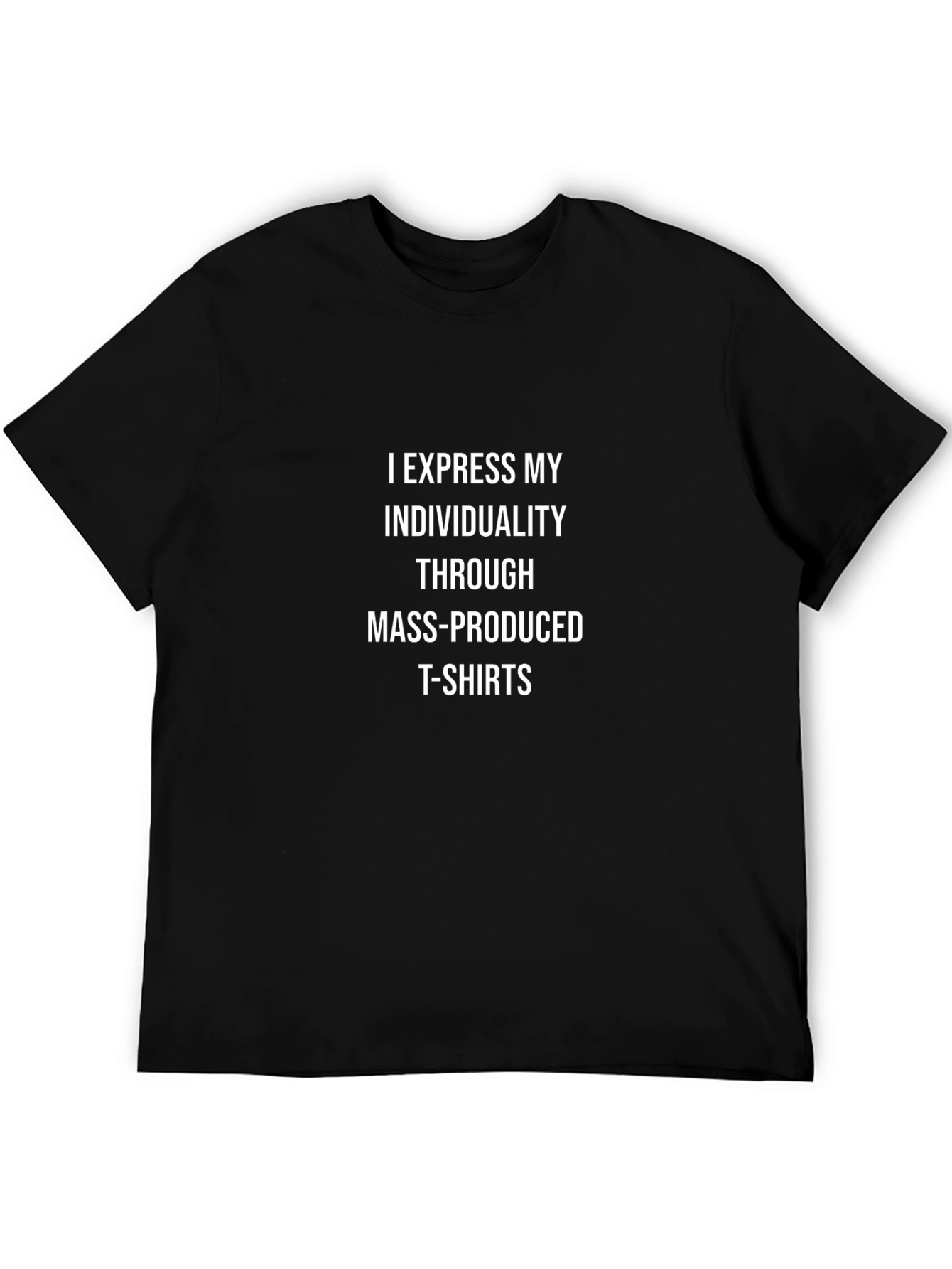 Express Yourself T-Shirt - Individuality in Mass Production