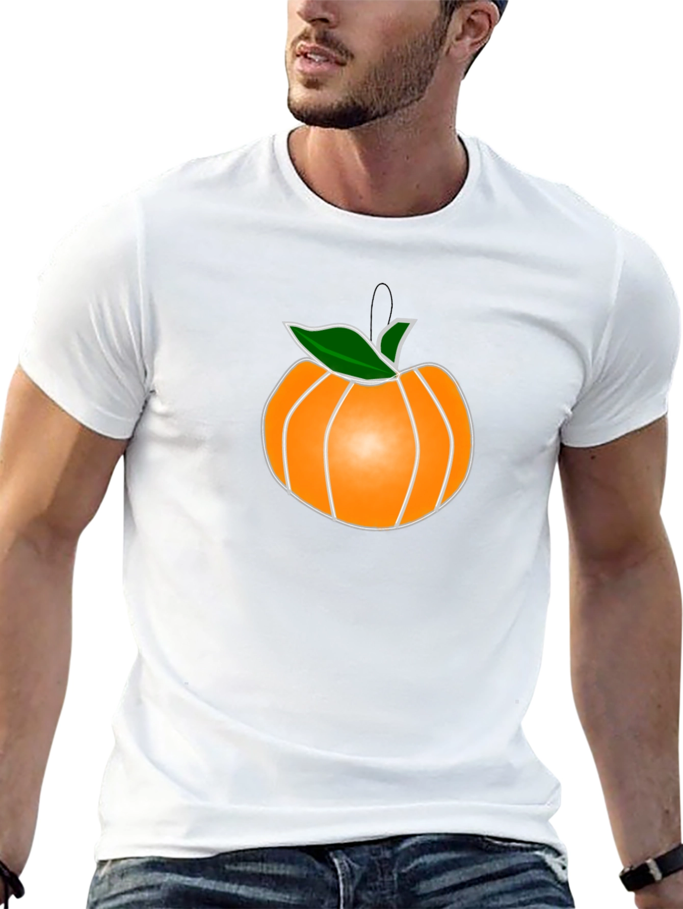 Orange Pumpkin Tee