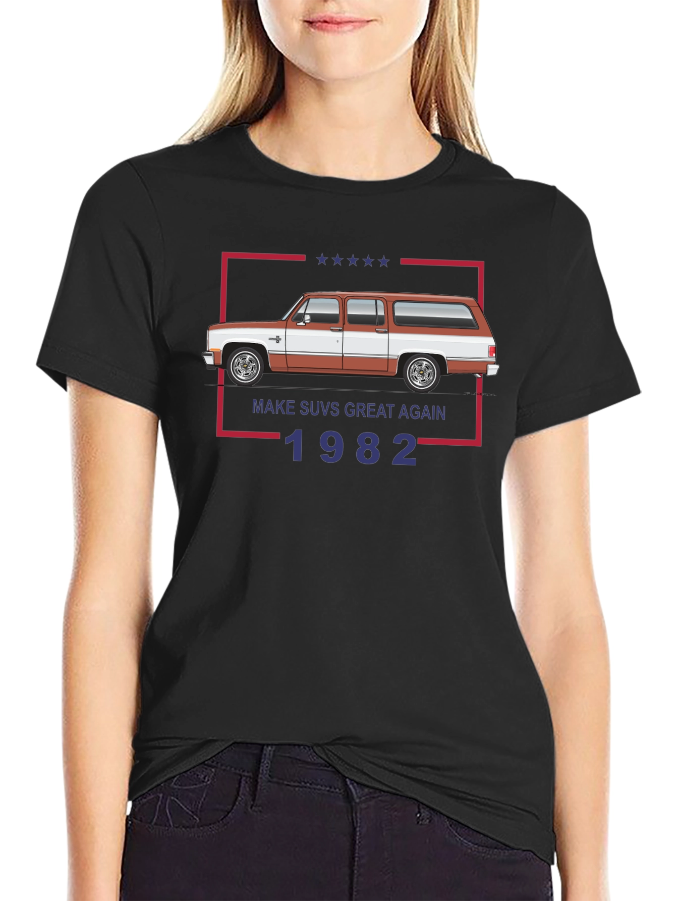 Make SUVs Great Again 1982 T-Shirt