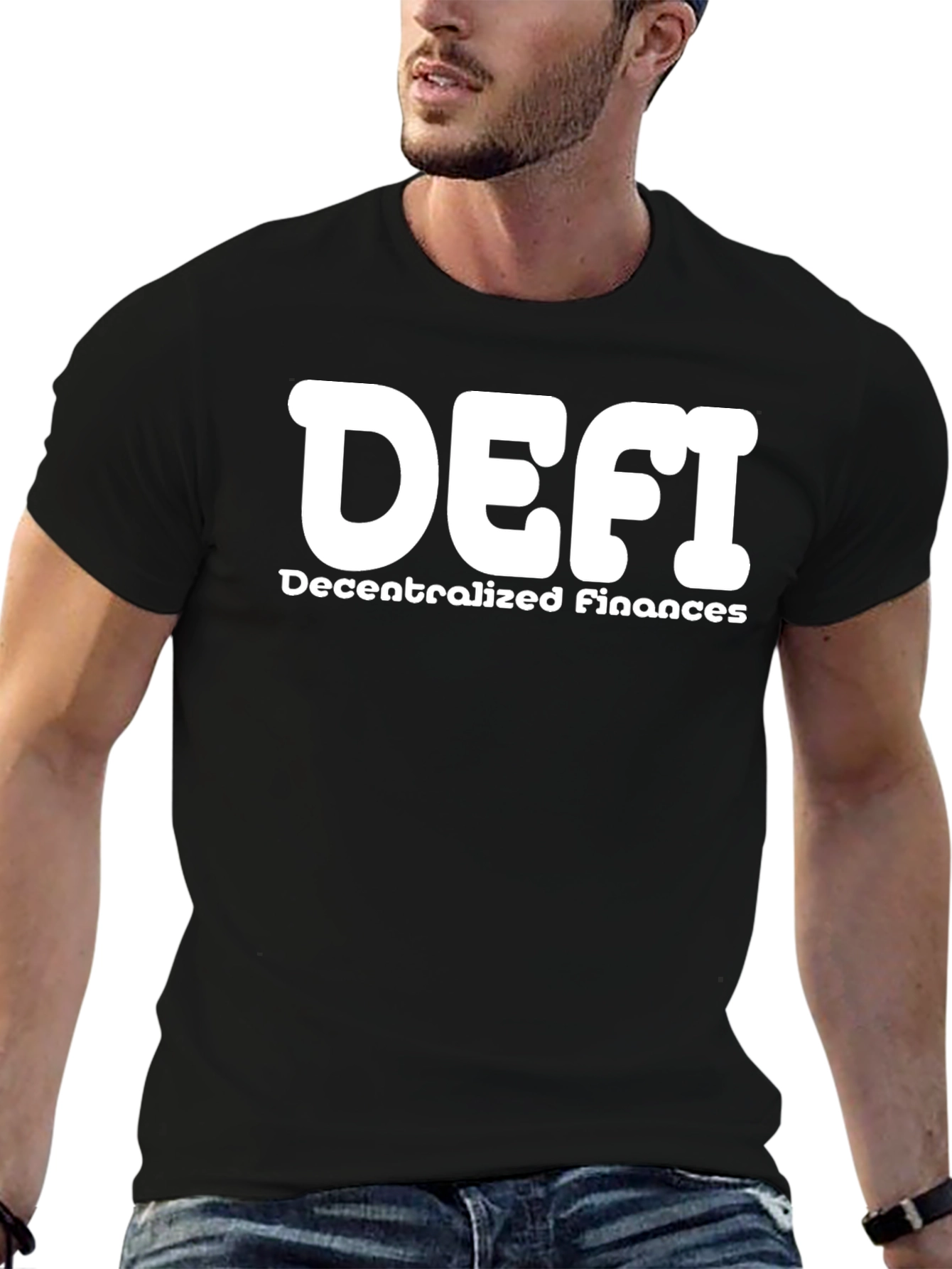 DEFI Decentralized Finance Black T-Shirt