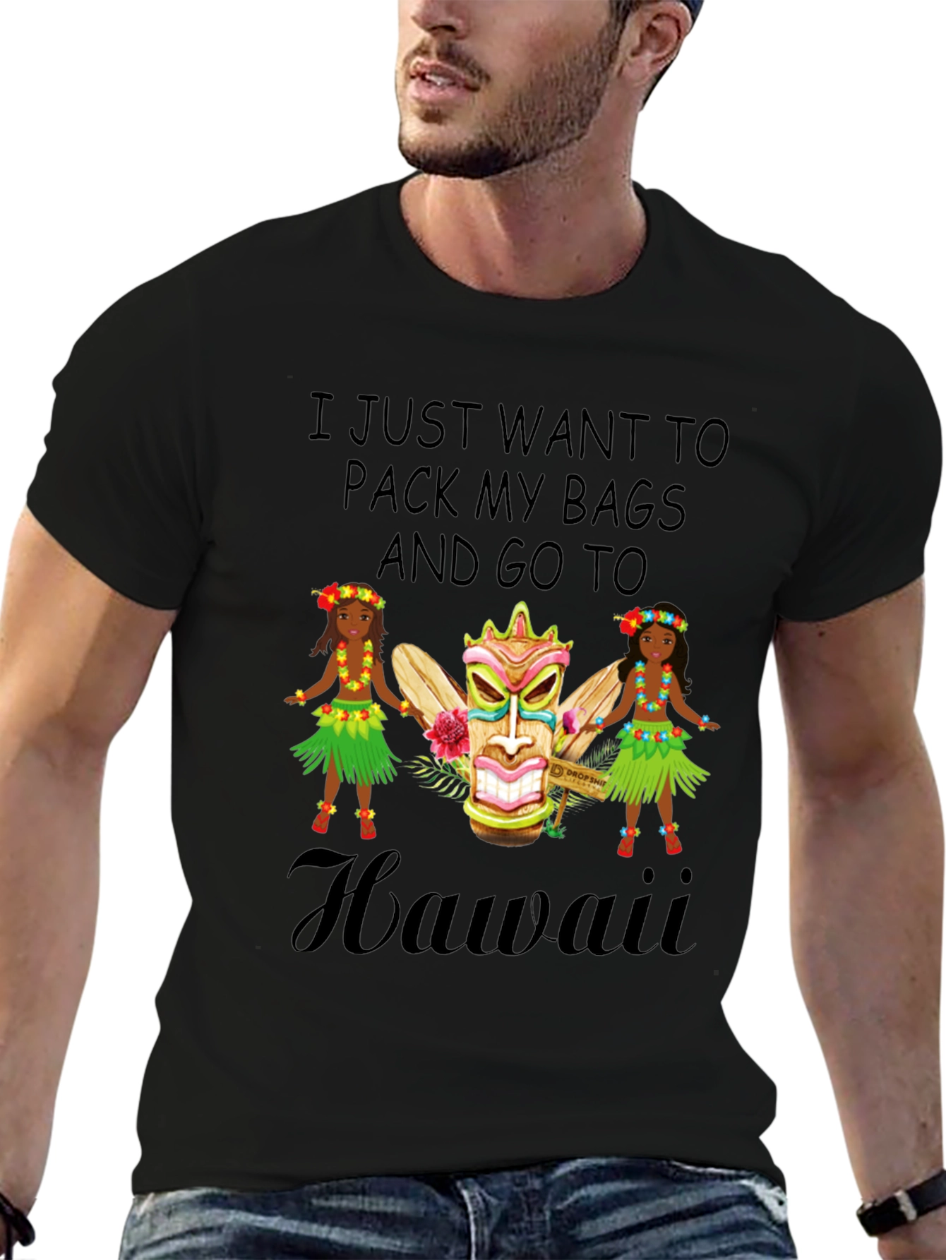 Hawaii Graphic T-Shirt - Pack My Bags