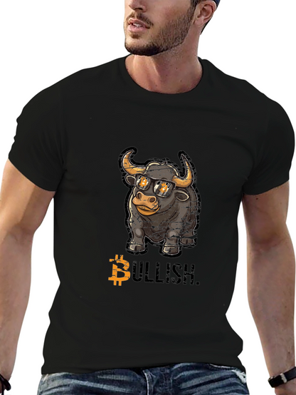 Bullish Bitcoin Graphic T-Shirt