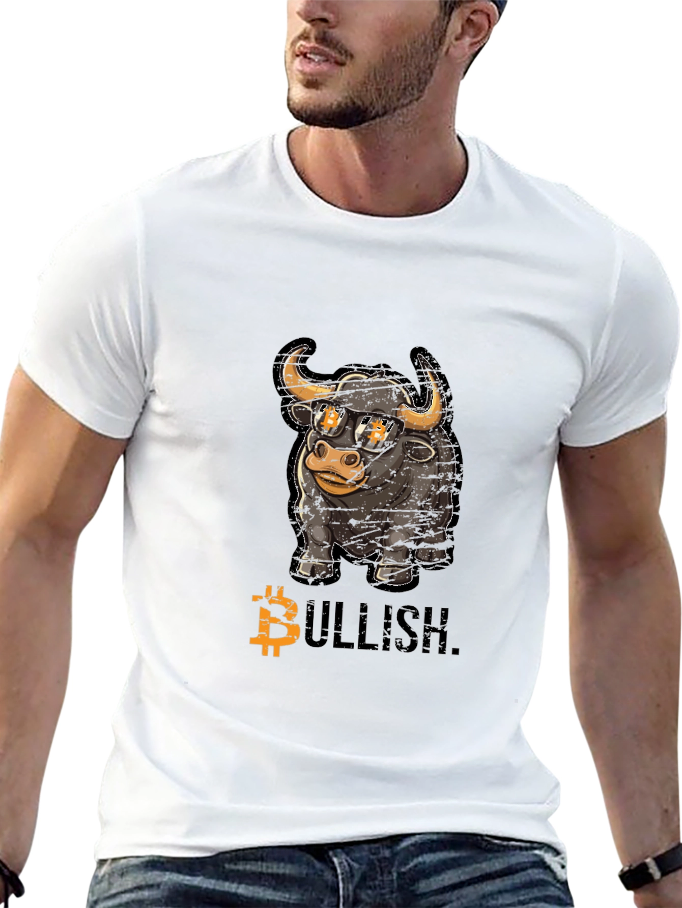 Bullish Bitcoin Graphic T-Shirt