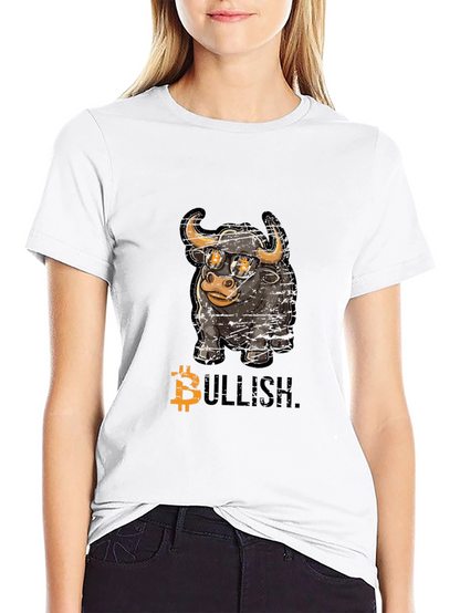 Bullish Bitcoin Graphic T-Shirt