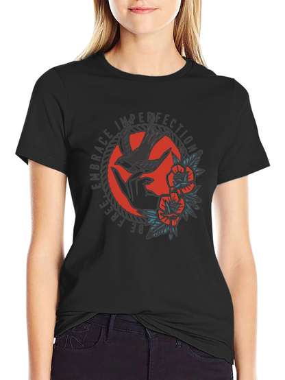 Embrace Imperfection Graphic Tee - Free Bird Shirt