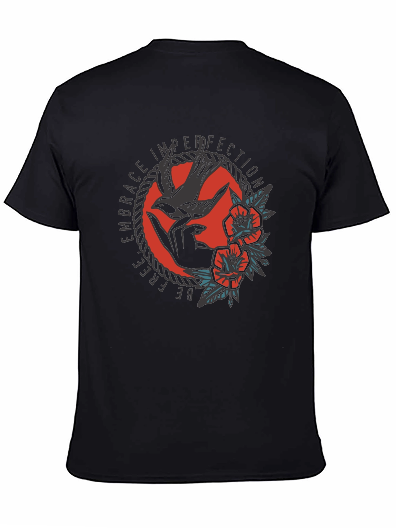 Embrace Imperfection Graphic Tee - Free Bird Shirt