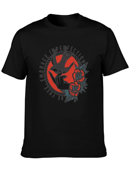 Embrace Imperfection Graphic Tee - Free Bird Shirt