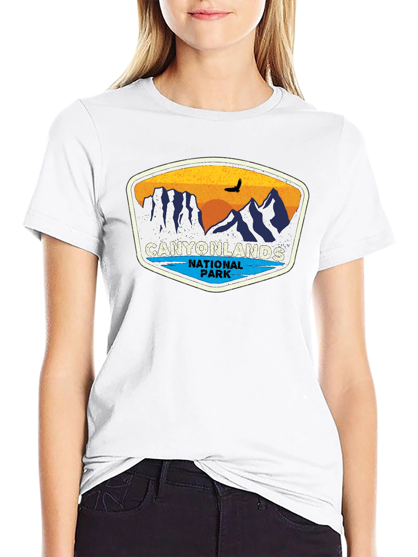 Canyonlands National Park Graphic Tee - Black