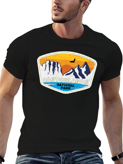 Canyonlands National Park Graphic Tee - Black