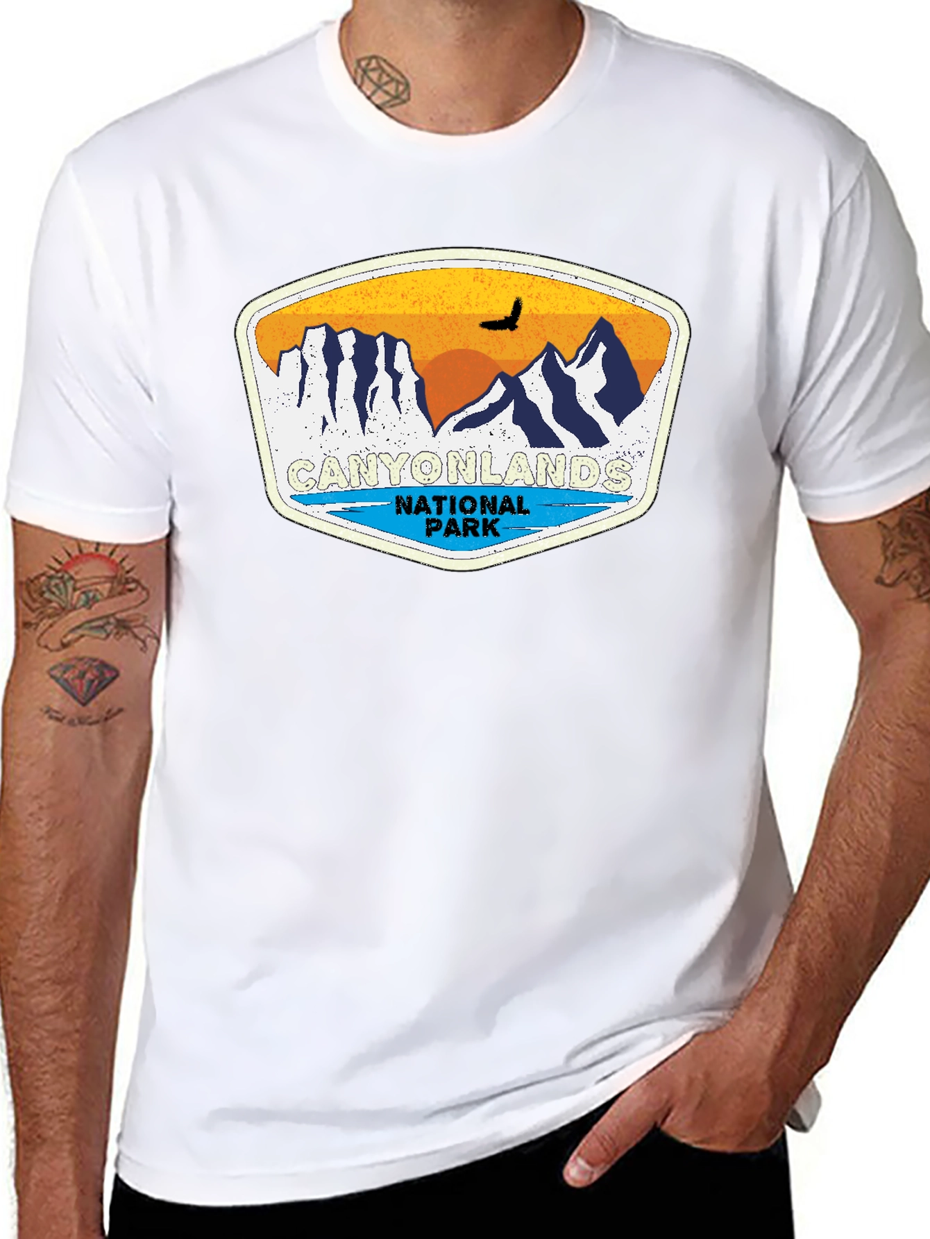 Canyonlands National Park Graphic Tee - Black