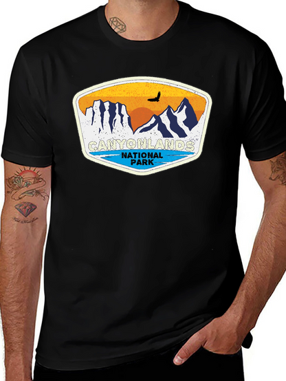 Canyonlands National Park Graphic Tee - Black
