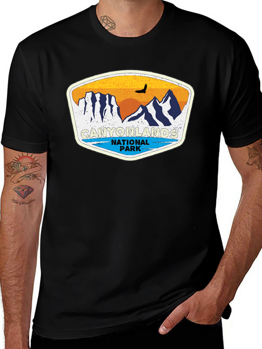 Canyonlands National Park Graphic Tee - Black