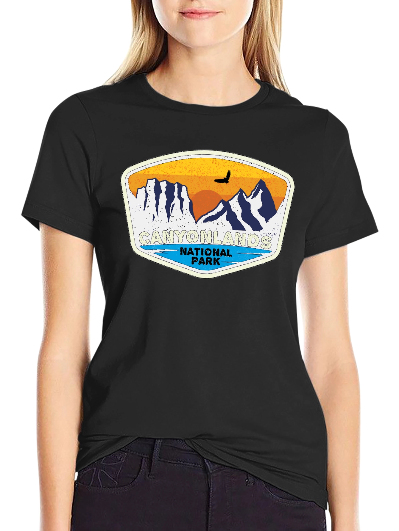 Canyonlands National Park Graphic Tee - Black
