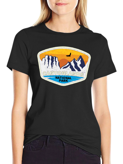 Canyonlands National Park Graphic Tee - Black