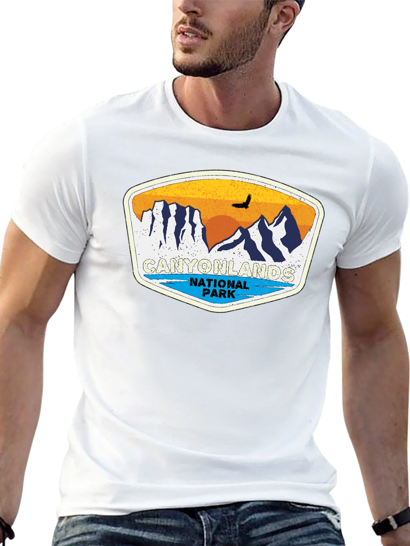 Canyonlands National Park Graphic Tee - Black