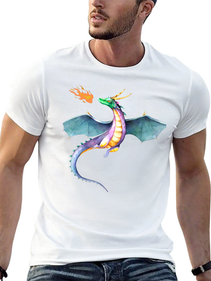 Dragon Fire Black T-Shirt