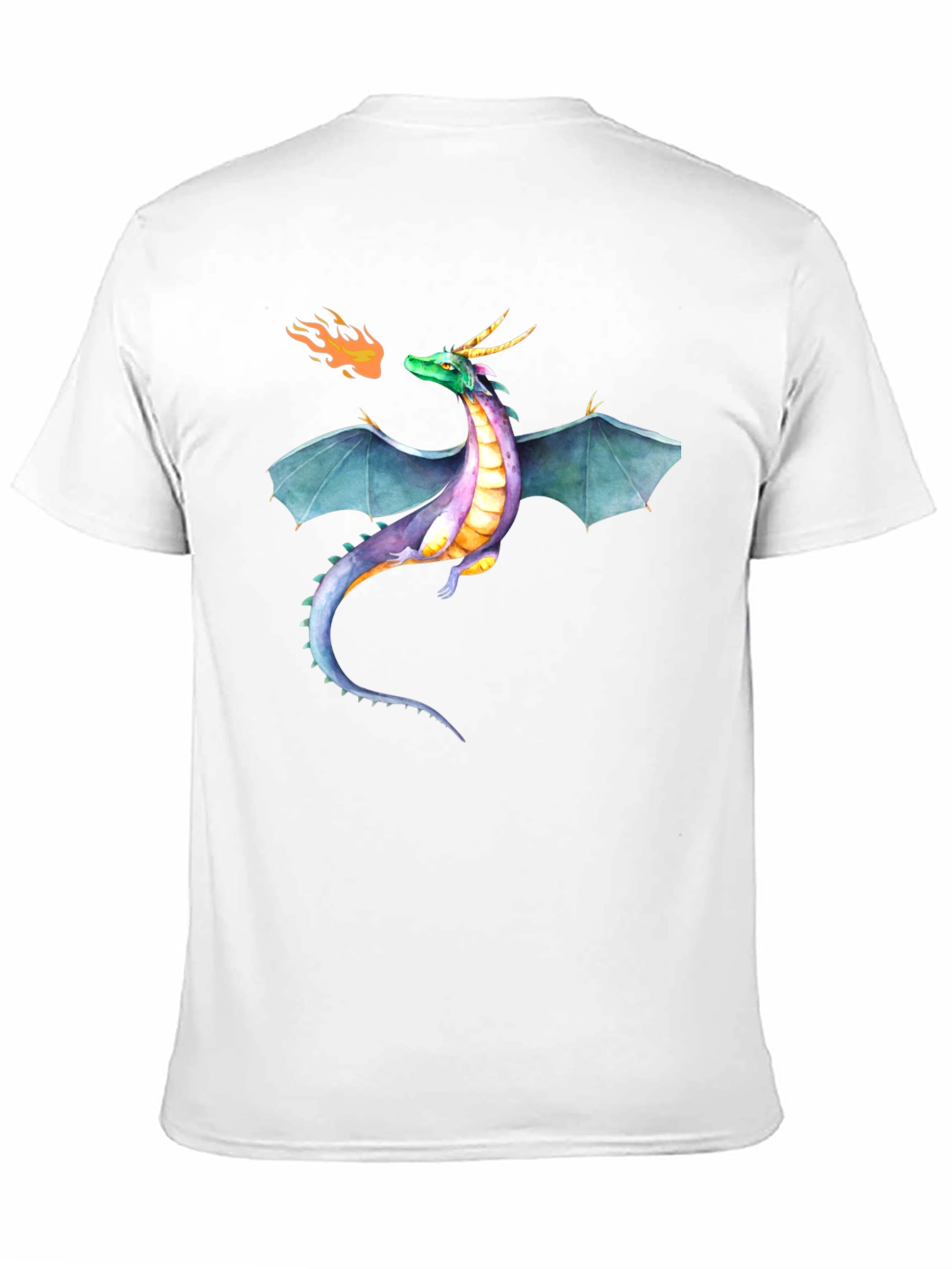 Dragon Fire Black T-Shirt