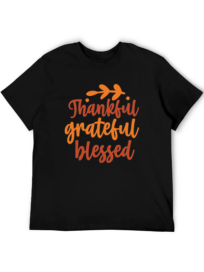 Thankful Grateful Blessed T-Shirt