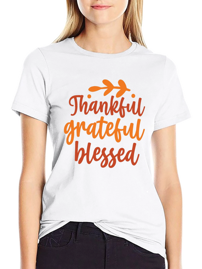 Thankful Grateful Blessed T-Shirt