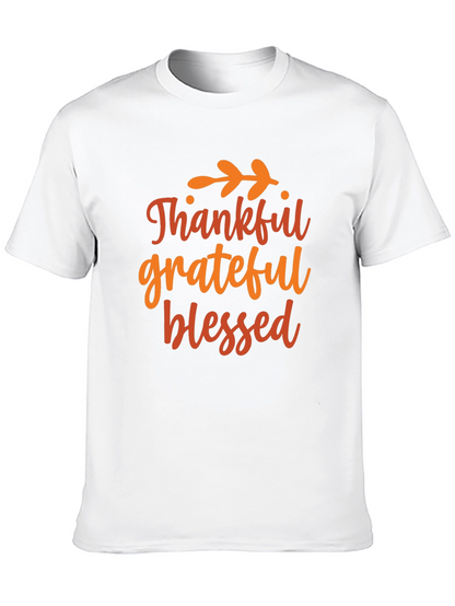 Thankful Grateful Blessed T-Shirt