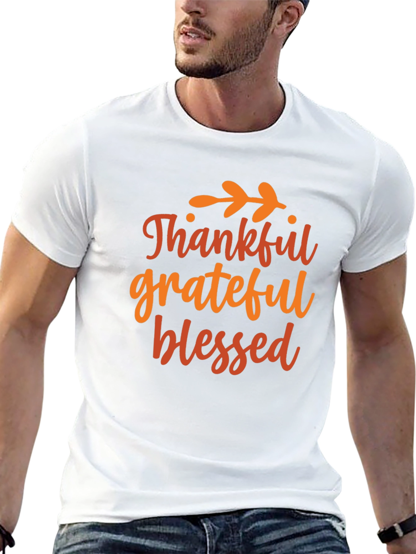 Thankful Grateful Blessed T-Shirt