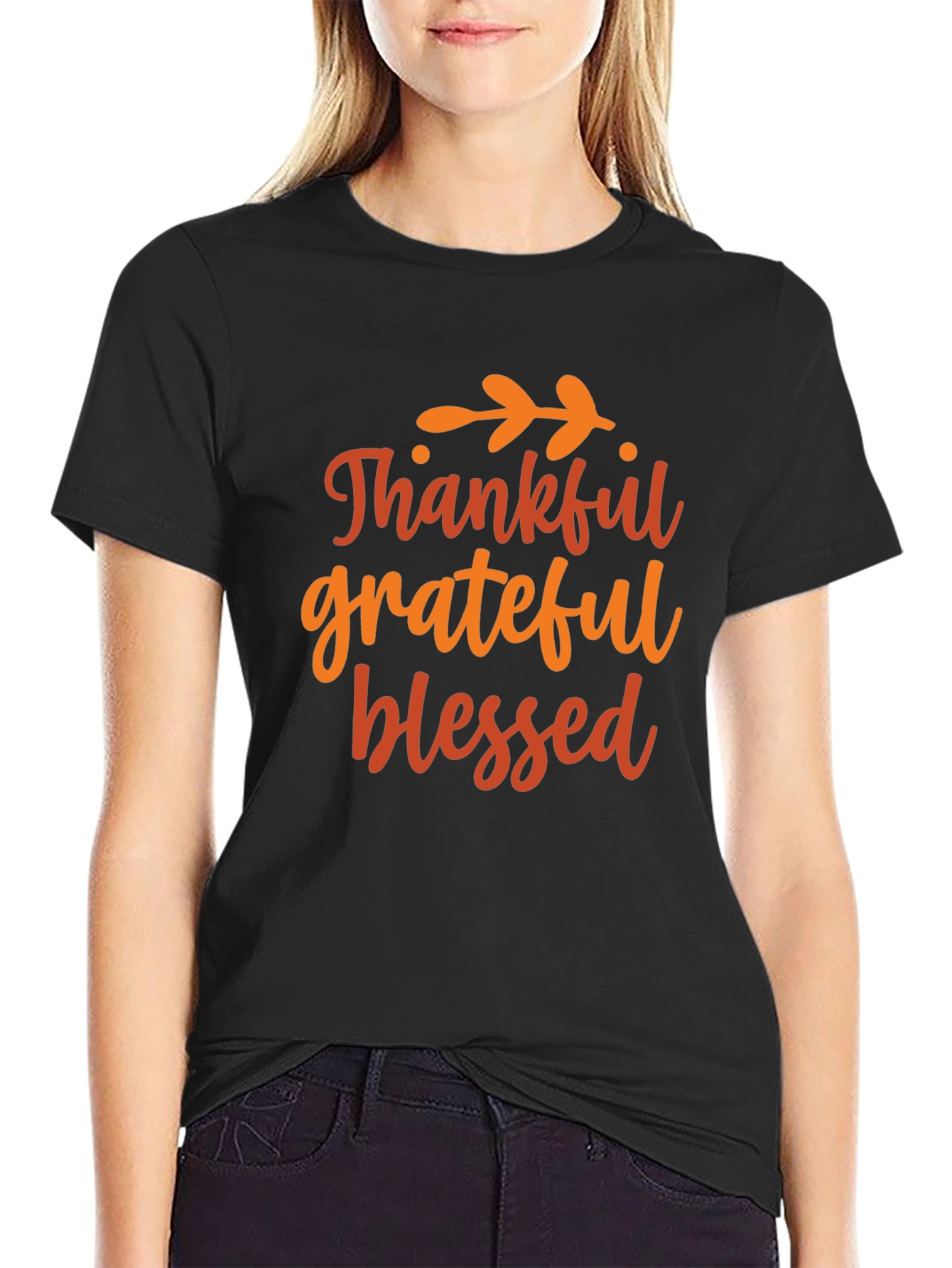 Thankful Grateful Blessed T-Shirt