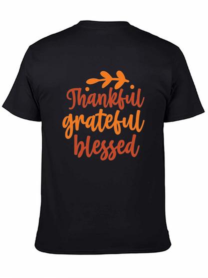 Thankful Grateful Blessed T-Shirt
